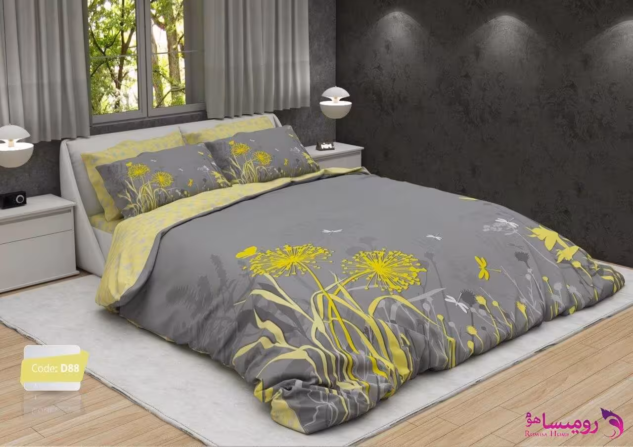 قیمت و خرید سرویس روتختی طرح قاصدک دو نفره برند ترکسان کد d88