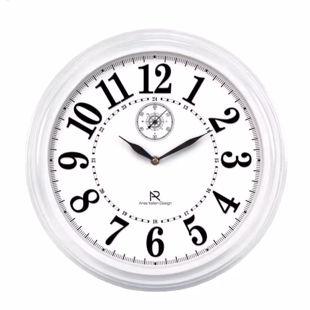 ساعت دیواری 4032 سفید