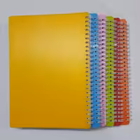 دفتر 80 برگ فنری نور  بسته 4 عددی 