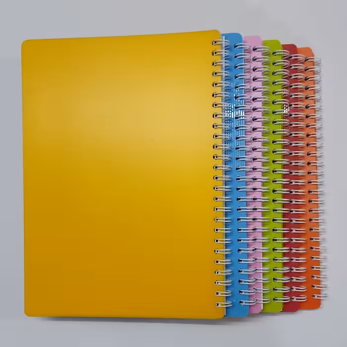 دفتر 80 برگ فنری نور  بسته 4 عددی 