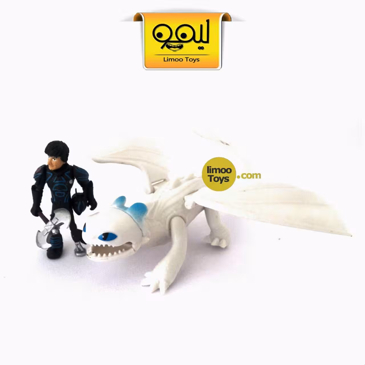مجموعه فیگور light fury and hiccup