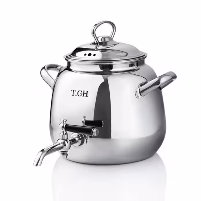 کتری شیردار قیطاسی 3.5 لیتری مدل 4001 براق