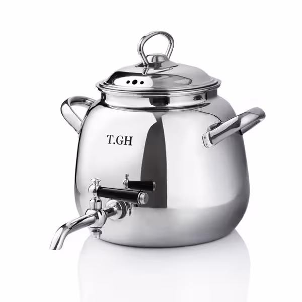 کتری شیردار قیطاسی 3.5 لیتری مدل 4001 براق