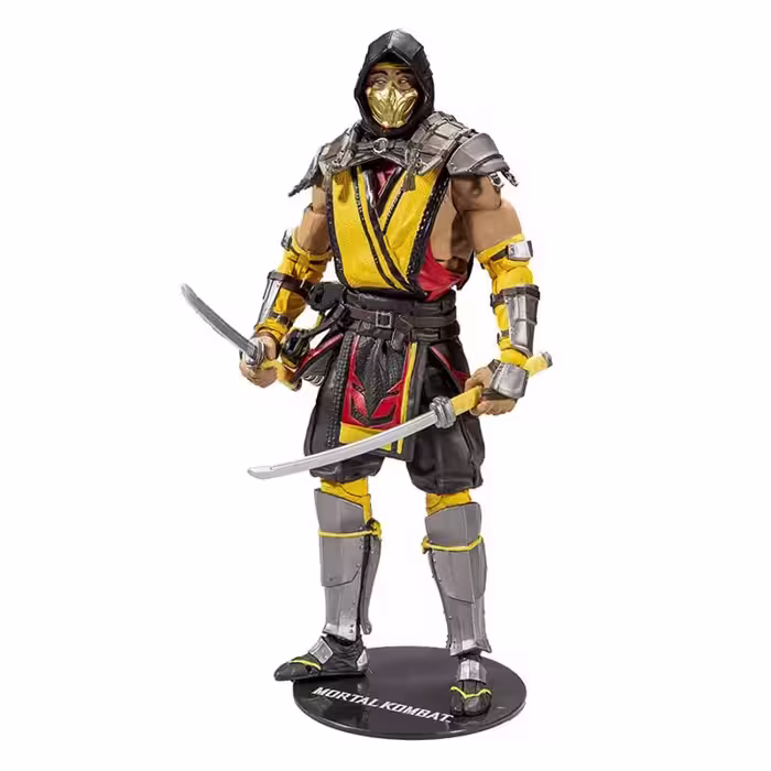 اکشن فیگور اسکورپیون از بازی مورتال کمبت برند McFarlane toys