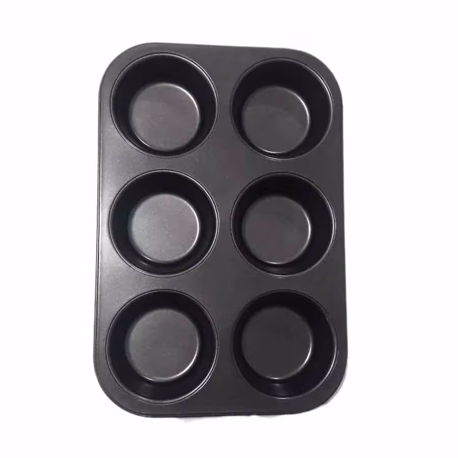 قالب کیک مدل مافین بزرگ 6خانه کد mc6big