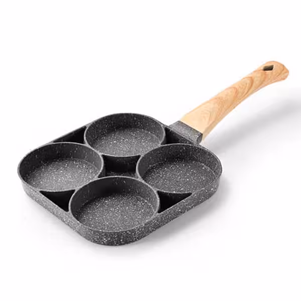 تابه پنکیک چدن چهارخانه