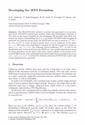 خرید و دانلود نسخه کامل کتاب Electronic Structure and Physical Properties of Solids: The Uses of the LMTO Method