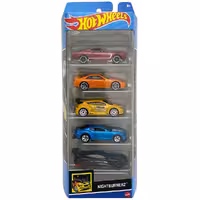 مجموعه 5 عددی ماشین Hot Wheels مدل Nightburnerz