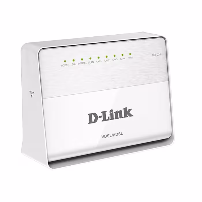 مودم روتر ADSL دی لینک سری ADSL2 Plus و VDSL2 مدل DSL-224