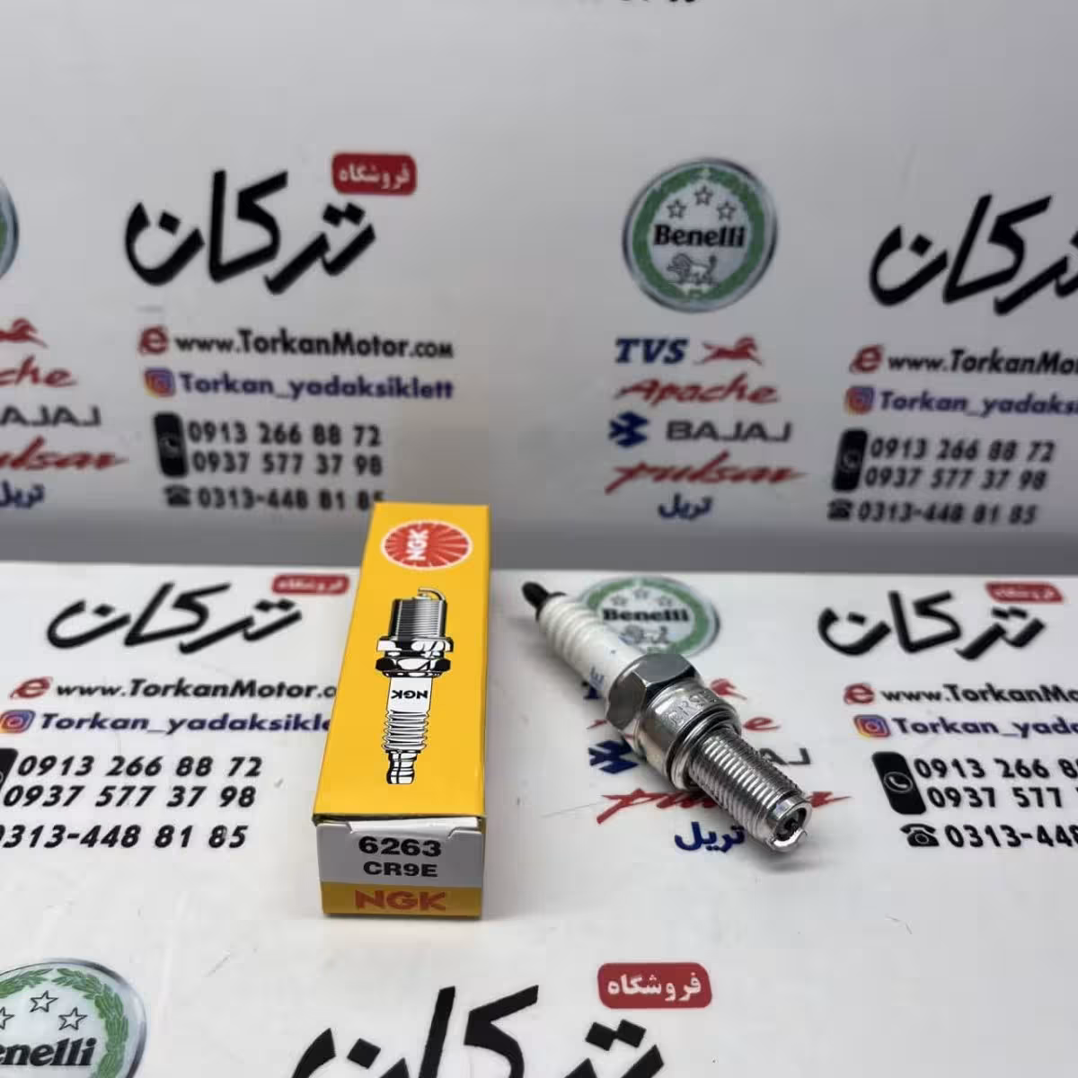 شمع NGK پایه بلند ژاپن اصلی