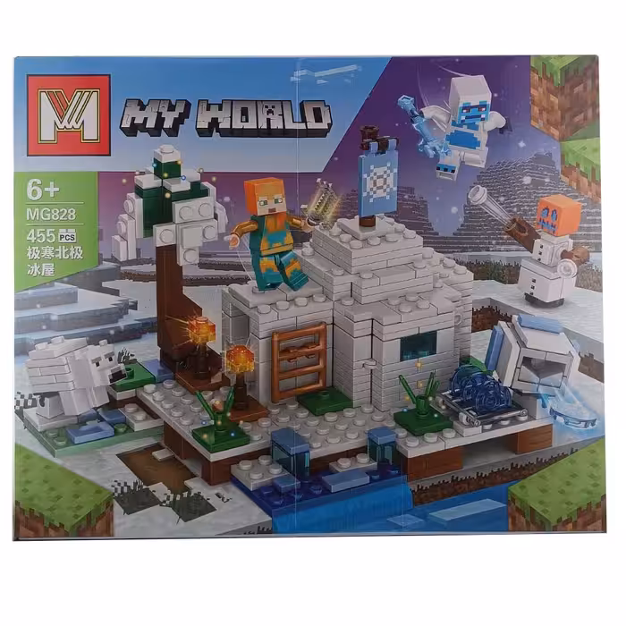 لگو ماینکرفت قلعه یخی 828
