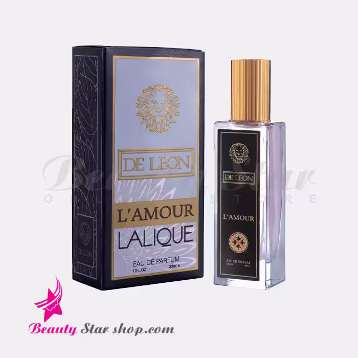 ادکلن زنانه دِلئون مدل لالیک لامور (LALIQUE L’AMOUR) حجم 33 میلی لیتر