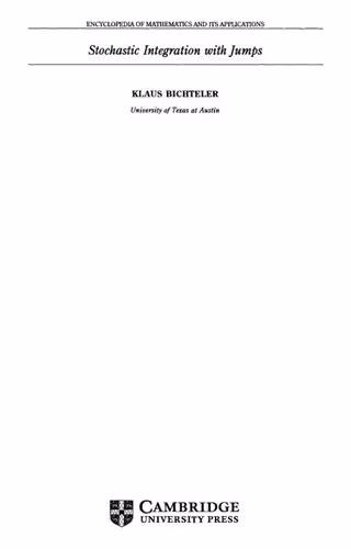 خرید و دانلود نسخه کامل کتاب Stochastic Integration with Jumps