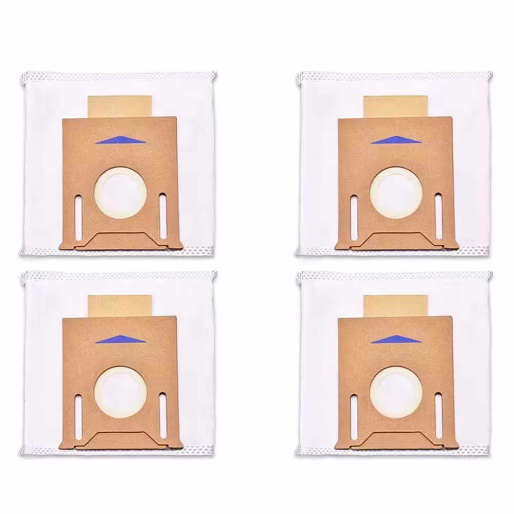 پاکت جارو رباتیک مناسب اکووکس مدل های 4 Pack T8 Vacuum Dust Bags for Ecovacs Deebot Ozmo T8 & T8 AIVI Robot Vacuum Cleaner with Auto-Empty Station (ارسال 10 الی 15 روز کاری)