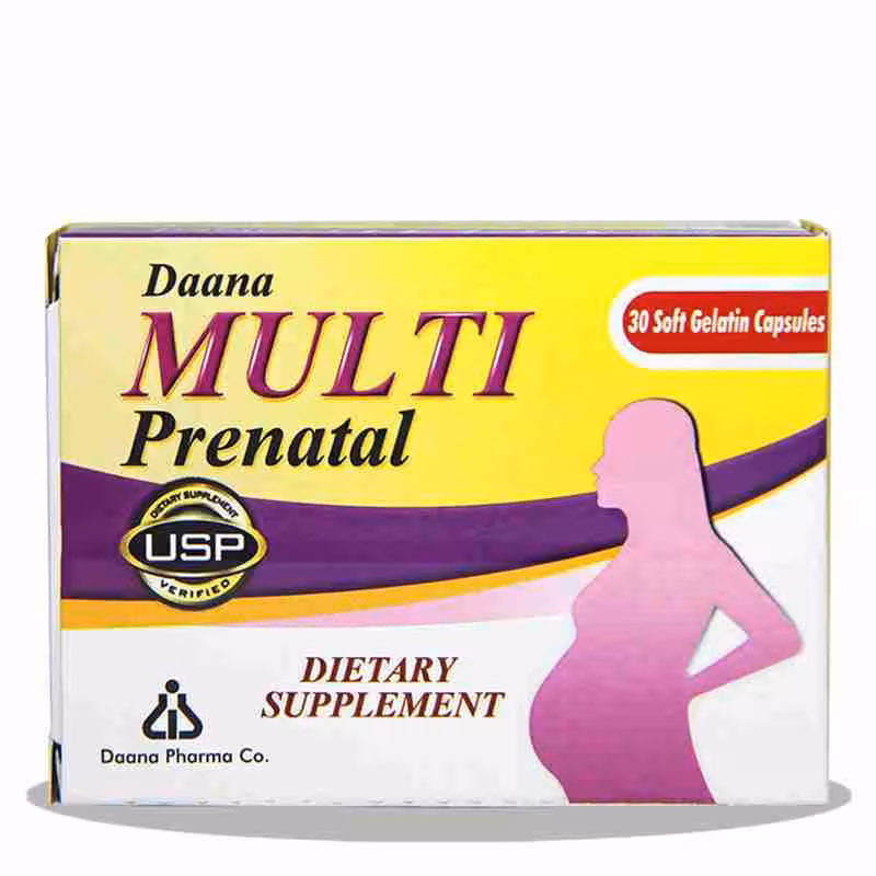 سافت ژل مولتی پریناتال دانا (30 عددی)