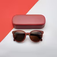 عینک چوبی دست‌ساز میدو مدل O037