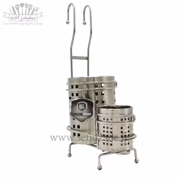 جاقاشقی آویز استیل دوقلو 2 سایز
