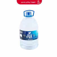 آب مقطر زلال یکبار تقطیر 5 لیتری