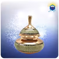 دخل بزرگ مس و خاتم کاری 20 سانت