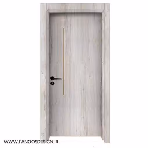 درب ضد آب پلی وود سرویسی پلکسی خطی کد 1223