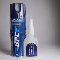 چسب فوری 123 UFC چسب یک دو سه بزرگ حجم 400 میلی لیتر تاریخ جدید سایز بزرگ چسبندگی بالا