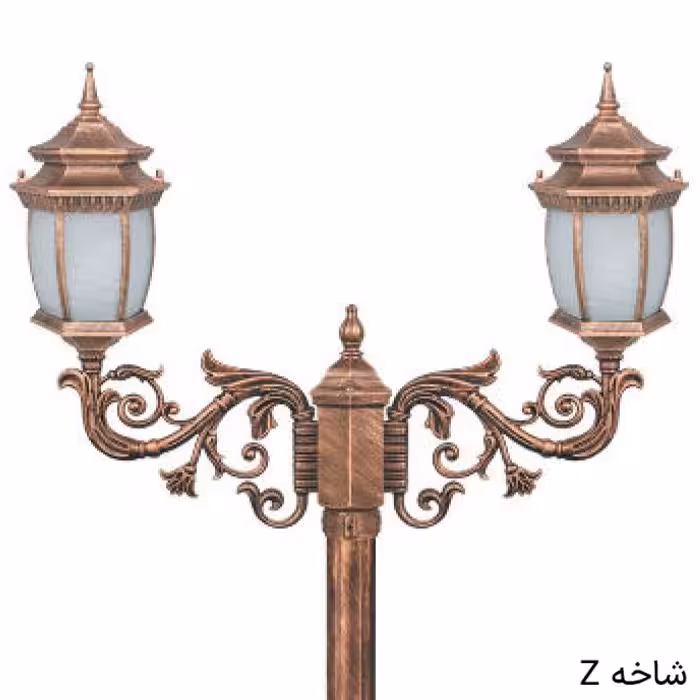 چراغ خیابانی دوشاخه معبد خمره ای