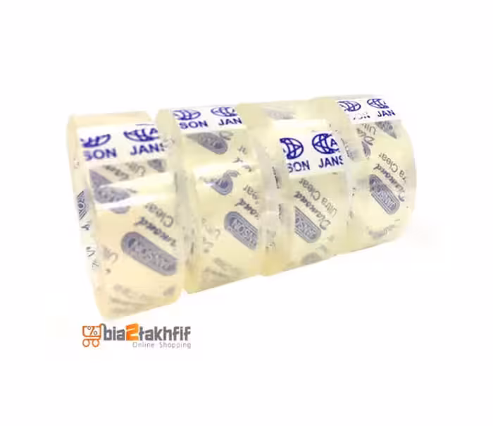 نوار چسب شیشه‌ای عرض 1.6 سانتی متر بسته 4 عددی جانسون