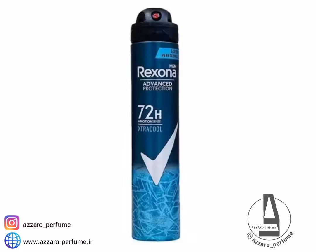 اسپری مردانه 72 ساعته رکسونا مدل Xtra Cool حجم 200 میل