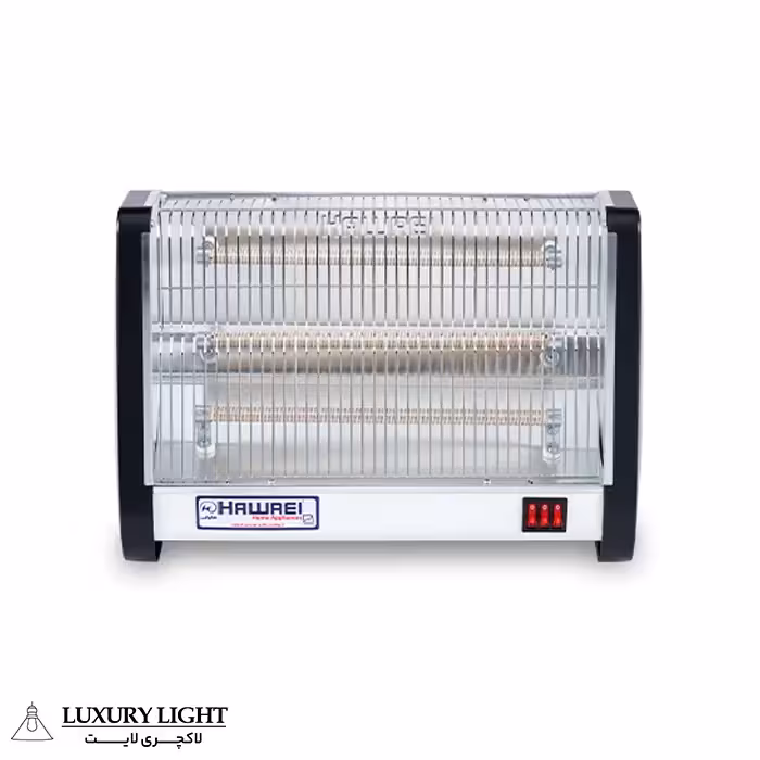 بخاری برقی 3 شعله 2000 وات هاوایی بدون فن مدل H2003
