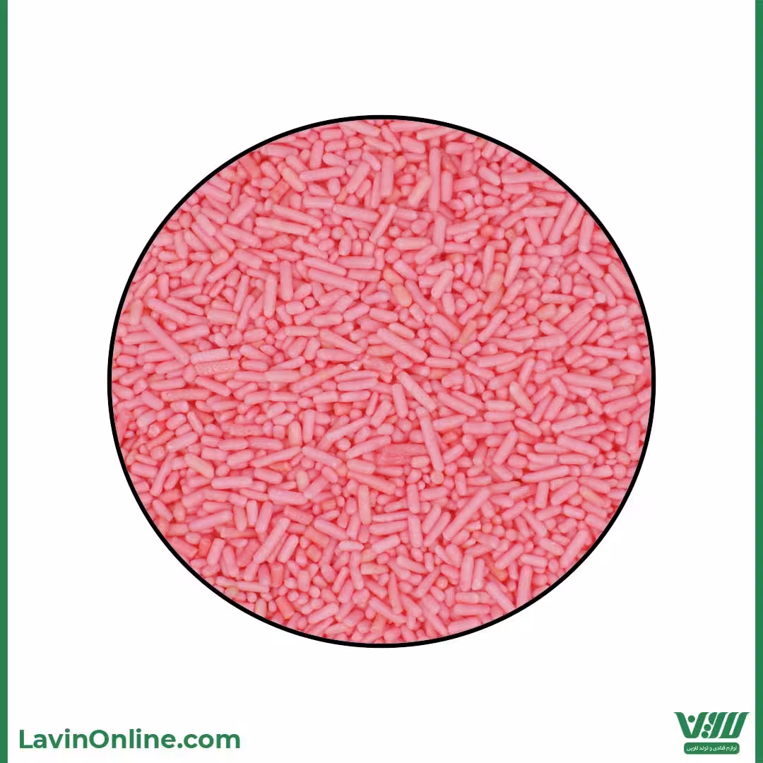 ترافل رشته ای صورتی