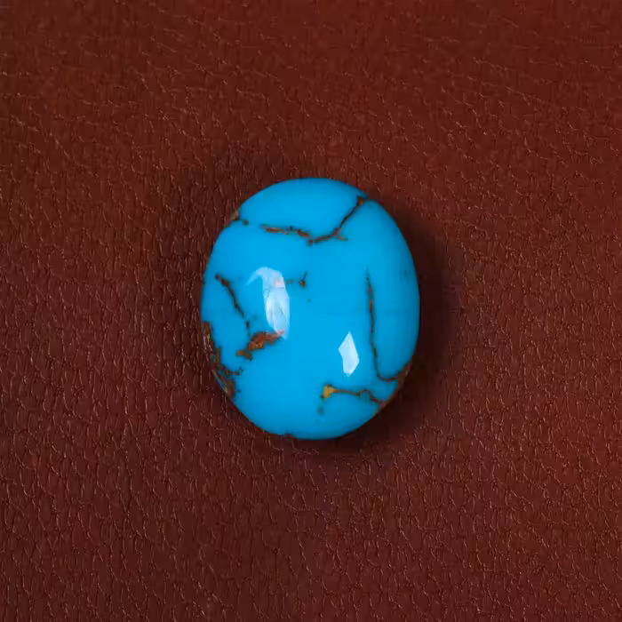 نگین فیروزه شجری کد 29614 - جواهری مشاهیر