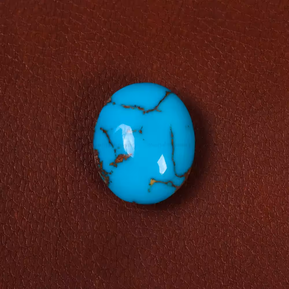 نگین فیروزه شجری کد 29614 - جواهری مشاهیر