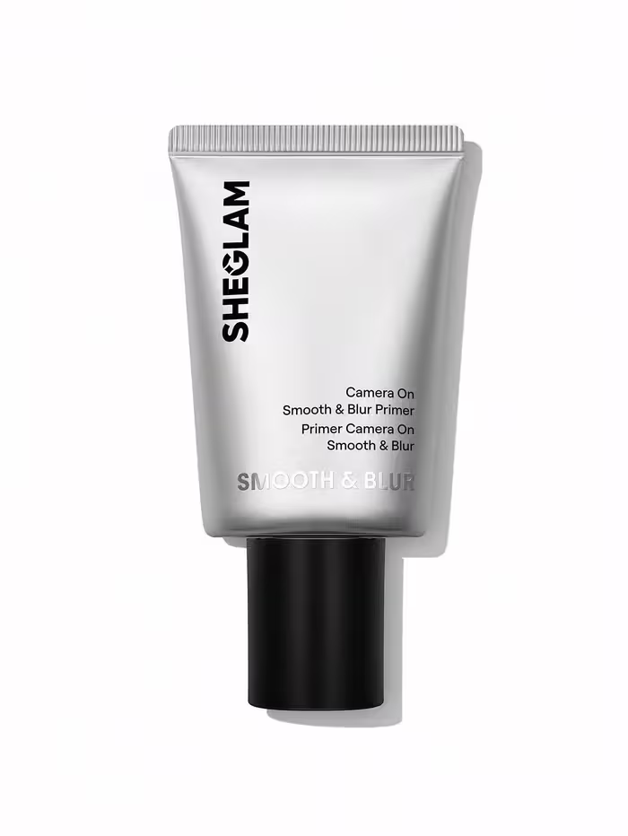 پرایمر نقره‌ای محو کننده منافذ شیگلم Sheglam Camera On Smooth & Blur Primer