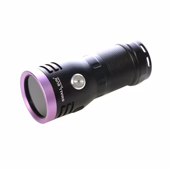 چراغ قوه یووی 365 نانومتر 6 لامپ اسمال سان H4