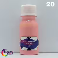 رنگ خمیری رزین صورتی رالکو  60 میل کد 20