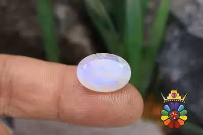 سنگ ماه رنگین کمانی(لابرادوریت سفید)