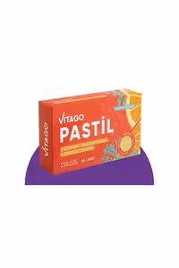 مکمل غذایی حاوی ویتامین C و عصاره زنجبیل Vitago - بسته 16 عددی