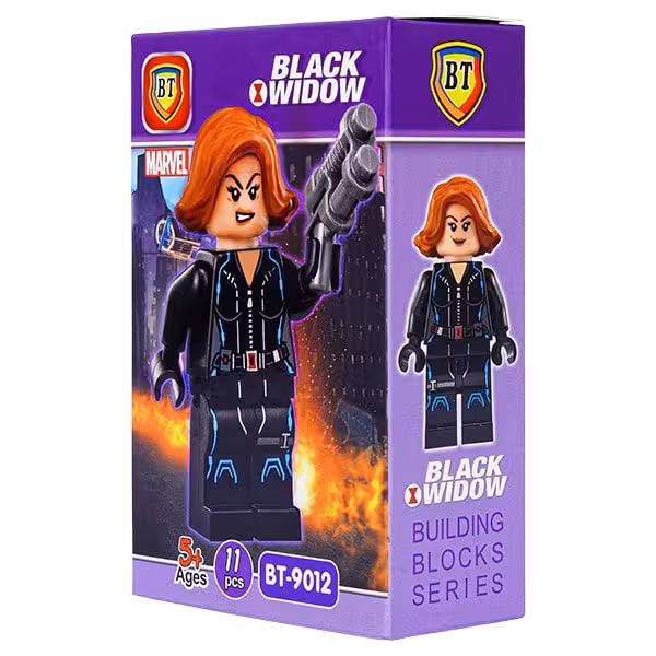 لگو شخصیت بیوه سیاه 11 قطعه BT9012