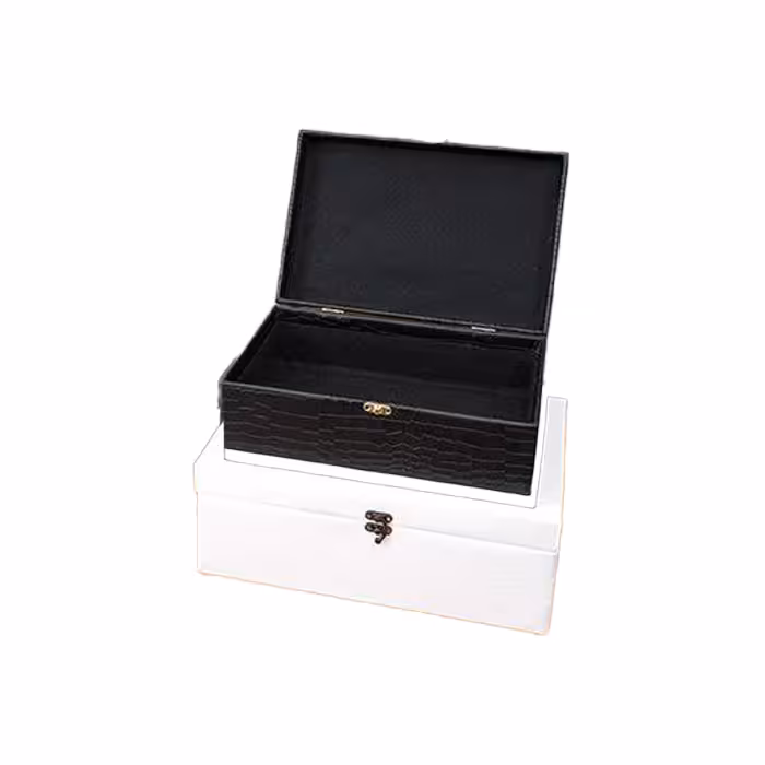 باکس چرمی مربع