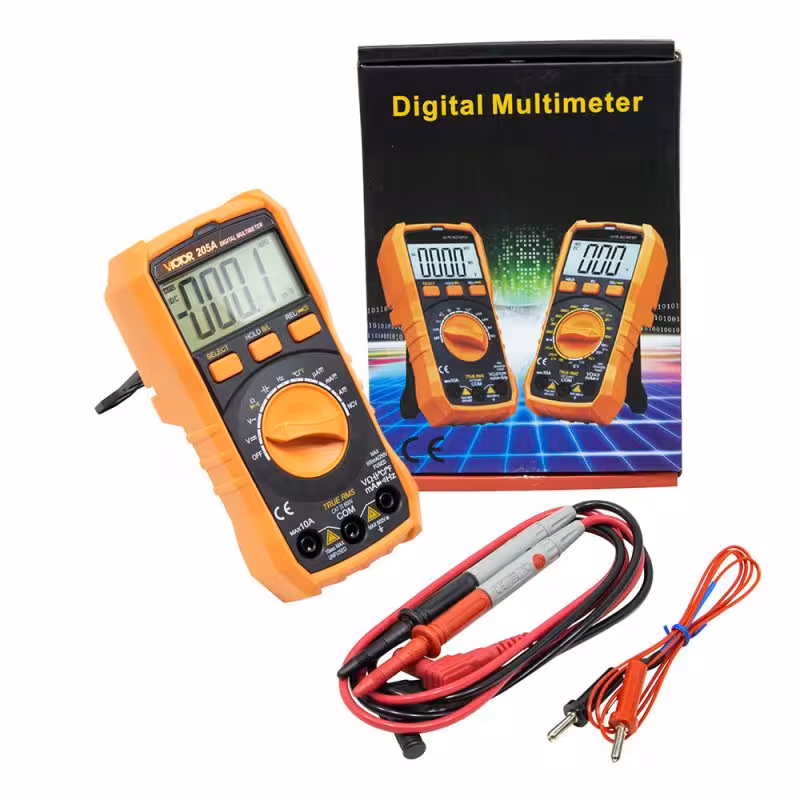 مولتی متر اتورنج دیجیتال VICTOR مدل 205A