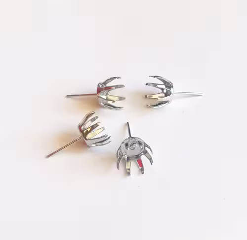 میخ گوشواره 10 میل بسته 12 عددی kks1013