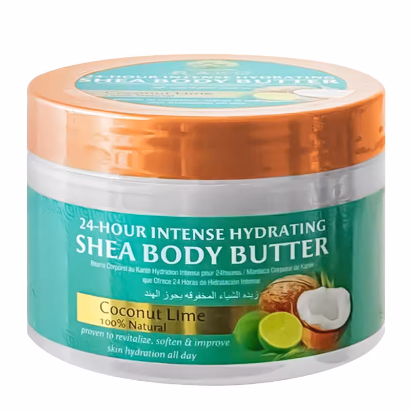 کره بدن آبرسان و مرطوب کننده راکو Rako رایحه لیمو و نارگیل