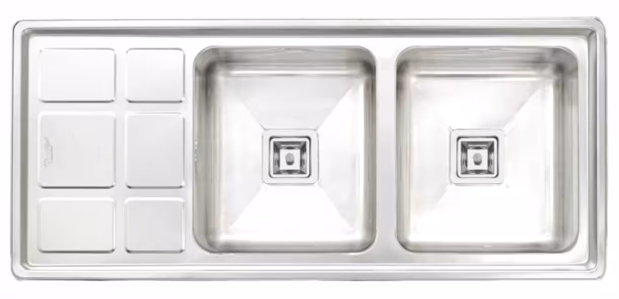 سینک فانتزی توکار SA113 سایز 53×120 عمق 25