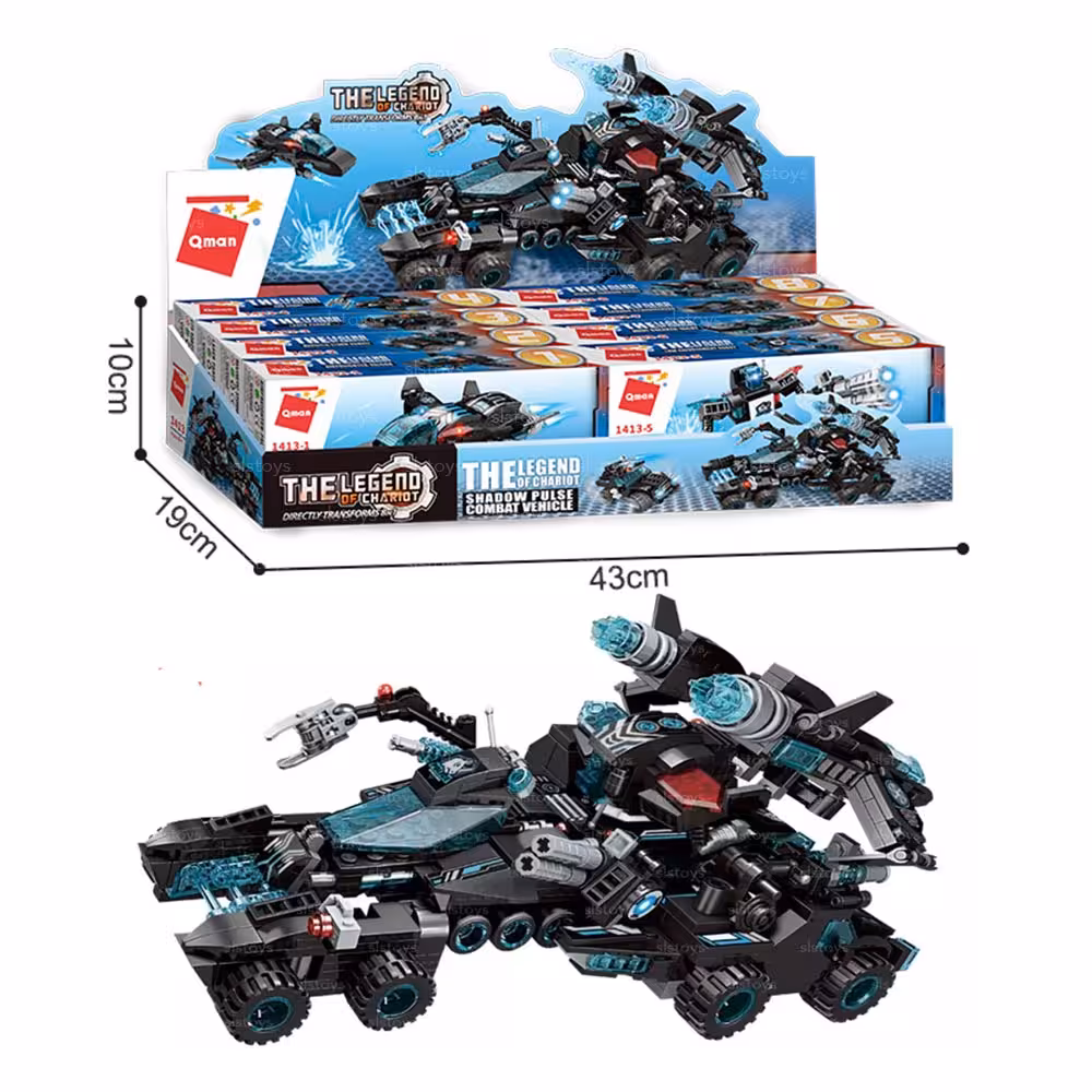 ساختنی کیومن مدل خودروی جنگی کد C1413 هشت عددی