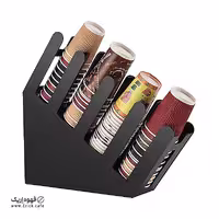 استند لیوان کاغذی 4 خانه