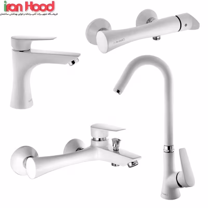 شیرالات البرز روز مدل کارن سفید (ارسال رایگان)