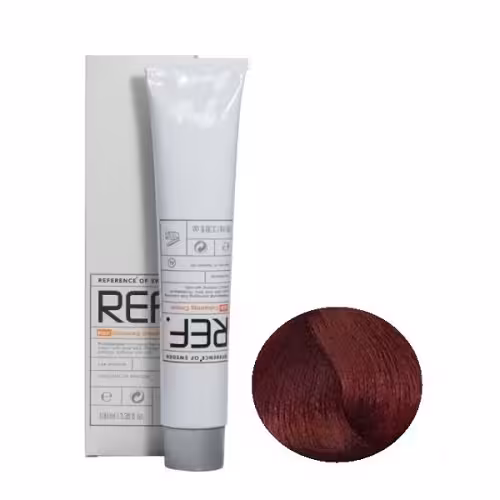 رنگ مو رف شماره 7.6 سری Reds رنگ بلوند قرمز براق تیره