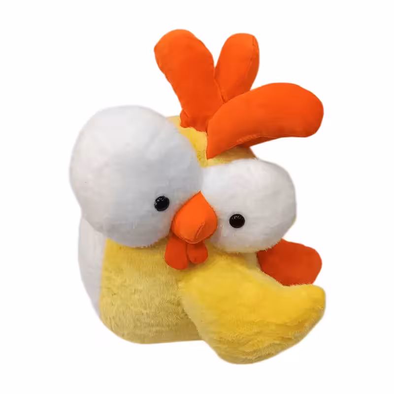 عروسک خروس چشم قلمبه 35 سانتی