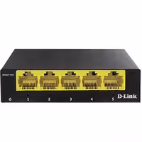 سوییچ دسکتاپ 5 پورت گیگابیتی دی-لینک مدل DGS-F105