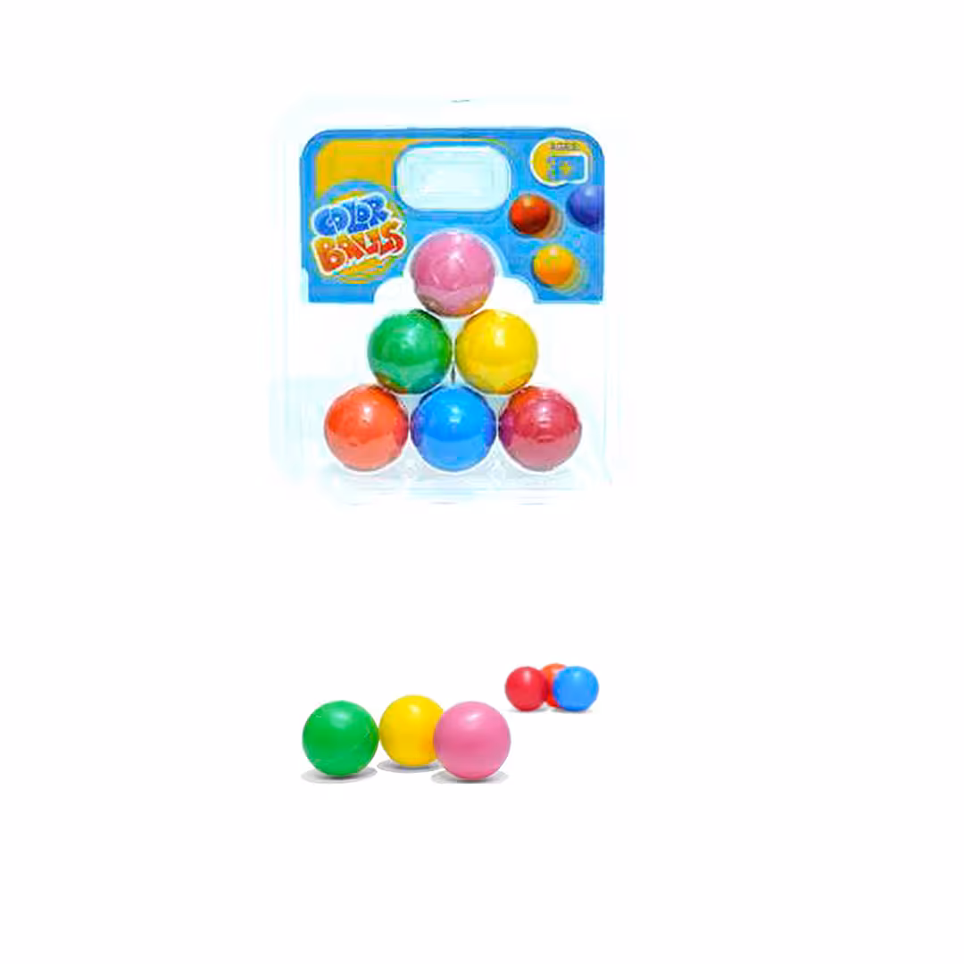 توپ رنگی 6تایی شگفت انگیز